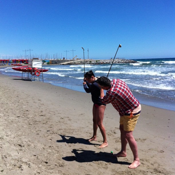 #golf #spiaggia #mare #bagni regina