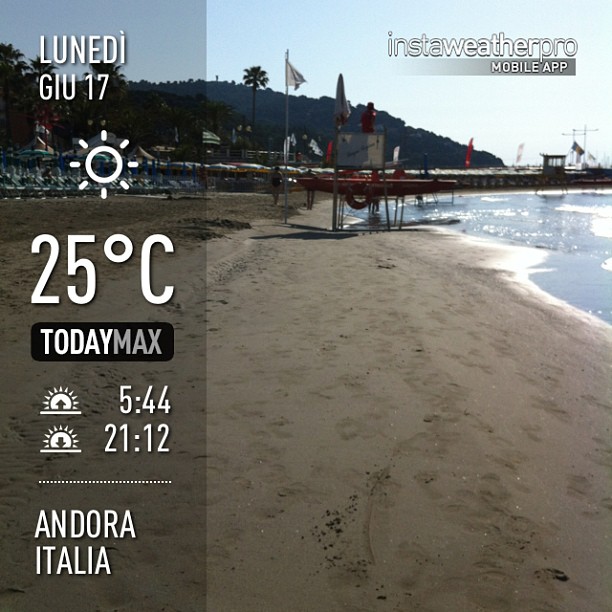 #sabbia #bagni regina #mare #andora #spiaggia #bagnino #trespolo