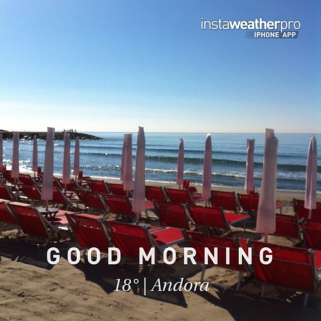 #instaweather #finalmentesole #andora #italia #day #spring #clear #morning